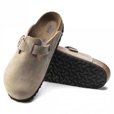 Birkenstock Boston-Bs-M On Kapali Kahverengi Erkek Terlik - 5