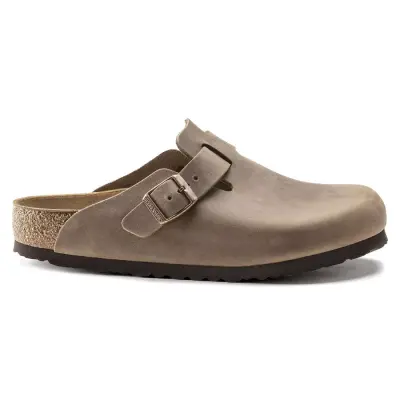 Birkenstock Boston-Bs-M On Kapali Kahverengi Erkek Terlik - 2
