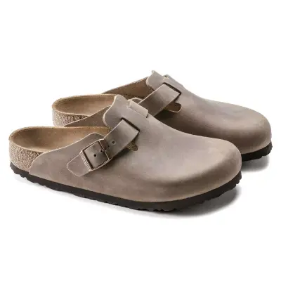Birkenstock Boston-Bs-M On Kapali Kahverengi Erkek Terlik - 4