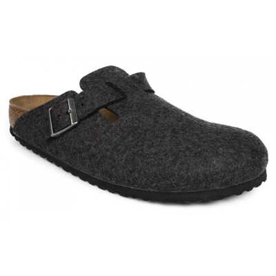 Birkenstock Boston-Bs-M Önü Kapali Füme Erkek Terlik - Birkenstock