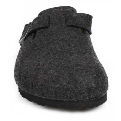 Birkenstock Boston-Bs-M Önü Kapali Füme Erkek Terlik - 8