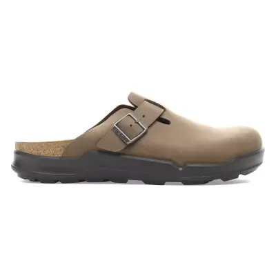 Birkenstock Boston Ct Leoi Önü Kapali Kahverengi Erkek Terlik 