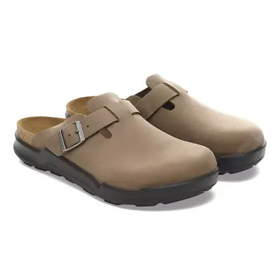 Birkenstock Boston Ct Leoi Önü Kapali Kahverengi Erkek Terlik - Birkenstock (1)