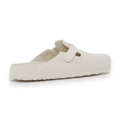 Birkenstock Boston Eva Önü Kapali Beyaz Erkek Terlik - 4