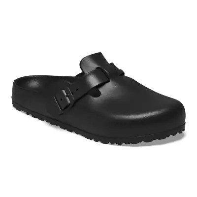 Birkenstock Boston Eva Önü Kapali Siyah Erkek Terlik - 1