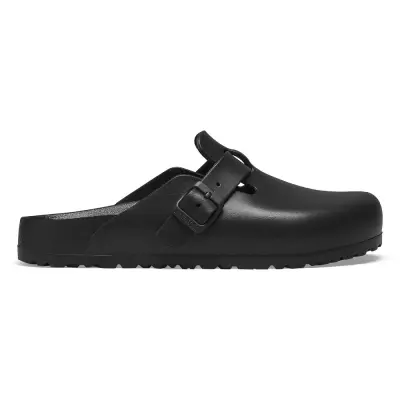 Birkenstock Boston Eva Önü Kapali Siyah Erkek Terlik - 2