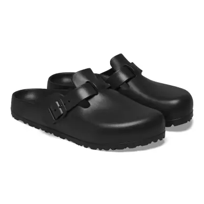 Birkenstock Boston Eva Önü Kapali Siyah Erkek Terlik - 4