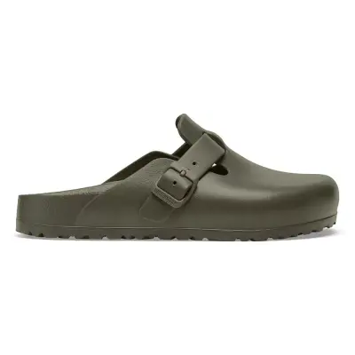 Birkenstock Boston Eva Önü Kapali Haki Erkek Terlik - 2