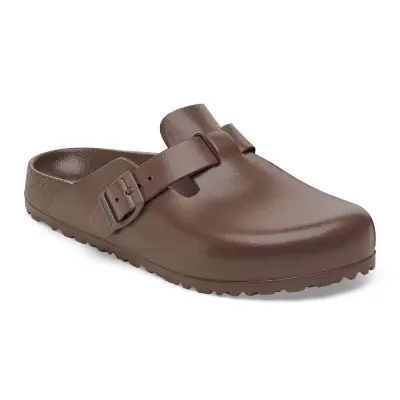 Birkenstock Boston Eva Önü Kapali Kahverengi Erkek Terlik 