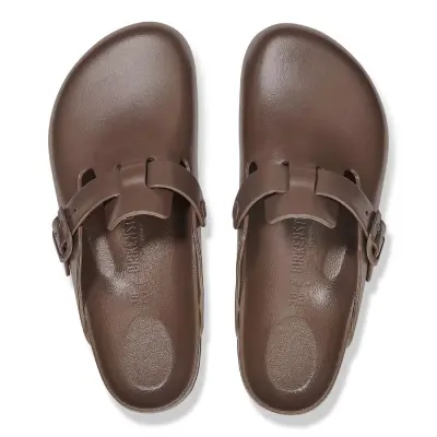 Birkenstock Boston Eva Önü Kapali Kahverengi Erkek Terlik - 3