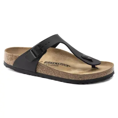 Birkenstock Gizeh Bf Bs Parmak Arası Siyah Erkek Terlik - 1