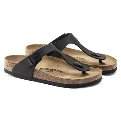 Birkenstock Gizeh Bf Bs Parmak Arası Siyah Erkek Terlik - 4