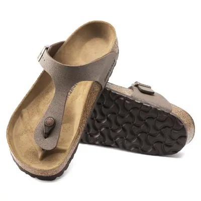 Birkenstock Gizeh Bf Nu Parmak Arası Kahverengi Erkek Terlik - 5