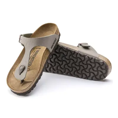 Birkenstock Gizeh Bf Nu Parmak Arası Gri Erkek Terlik - 5