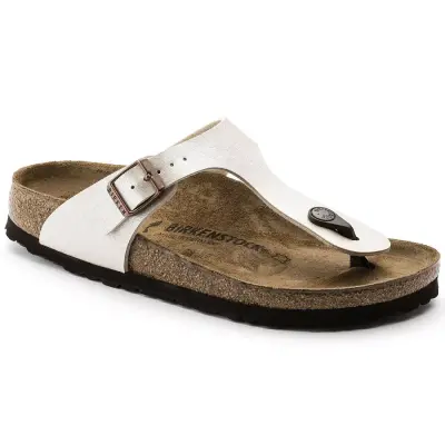 Birkenstock Gizeh Bs Parmak Arası Beyaz Kadın Terlik 