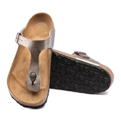 Birkenstock Gizeh Bs Parmak Arası Kahverengi Kadın Terlik - 5