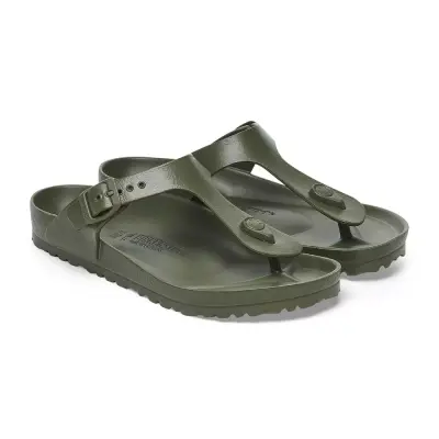 Birkenstock Gizeh Eva Parmak Arası Haki Kadın Terlik - 4