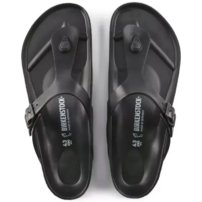 Birkenstock Gizeh Eva Parmak Arası Siyah Erkek Terlik - 3