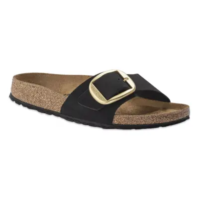 Birkenstock Madrid Big Buckle Nl Siyah Kadın Terlik - 1