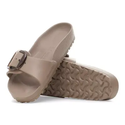 Birkenstock Madrid Eva Big Buckle Kahverengi Kadın Terlik - 5