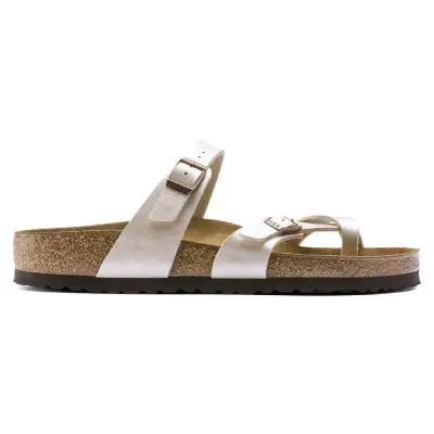 Birkenstock Mayari Parmak Arası Krem Kadın Terlik - 2