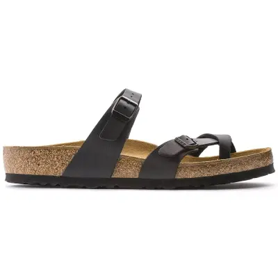 Birkenstock Mayari Parmak Arası Siyah Kadın Terlik - 2