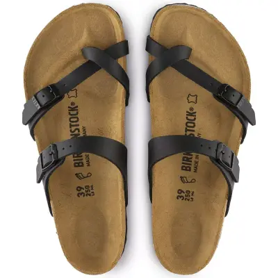 Birkenstock Mayari Parmak Arası Siyah Kadın Terlik - 3