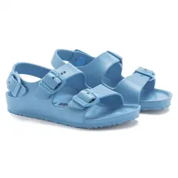 Birkenstock Milano Eva Mavi Kız Çocuk Sandalet - 4