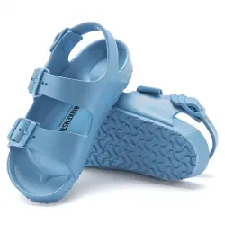 Birkenstock Milano Eva Mavi Kız Çocuk Sandalet - 5