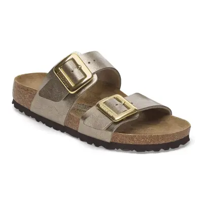 Birkenstock Sydney Cushion Buckle Bf Graceful Çift Toka Bronz Kadın Terlik - 1