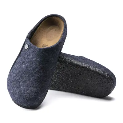 Birkenstock Zermatt Rivet On Kapali Lacivert Erkek Terlik - 5