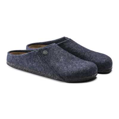 Birkenstock Zermatt Rivet On Kapali Lacivert Erkek Terlik - 4