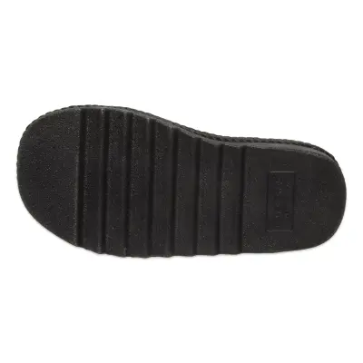 Bohonomad Ibiza Mid Platform Halat Siyah Kadın Sandalet - 5