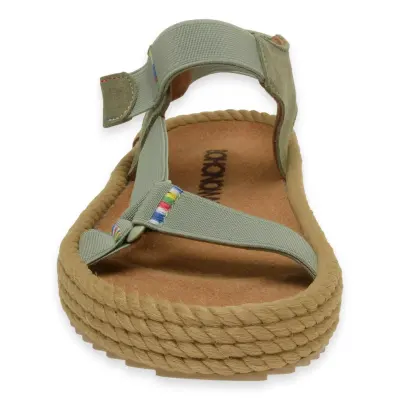 Bohonomad Nevada Yeşil Kadın Sandalet - 3