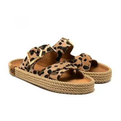 Bohonomad Sevilla Çift Bant Kadın Terlik - 1