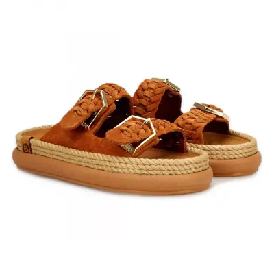 Bohonomad Sydney Örgü Kadın Terlik - 1