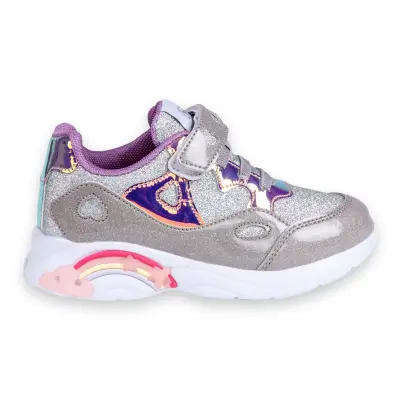 Buckhead 4348-B Diana Gri Kız Çocuk Spor Ayakkabı - 2