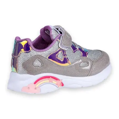 Buckhead 4348-B Diana Gri Kız Çocuk Spor Ayakkabı - 3