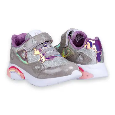 Buckhead 4348-B Diana Gri Kız Çocuk Spor Ayakkabı - 4