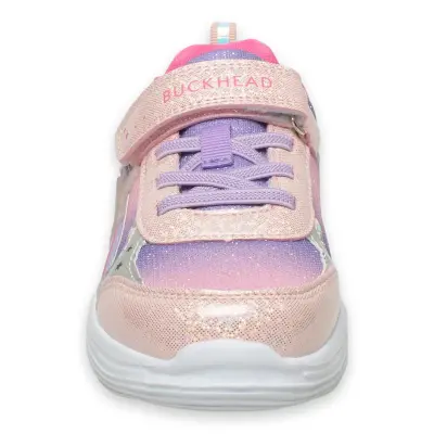 Buckhead Buck3024 Stary Işikli Günlük Pembe-Beyaz Kız Çocuk Spor Ayakkabı - 3