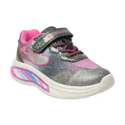 Buckhead Buck3042 Nina Günlük Siyah Kız Çocuk Spor Ayakkabı - 1