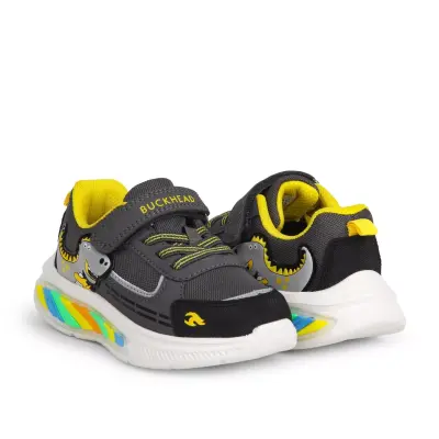Buckhead Buck3043 Rex Günlük Gri Erkek Çocuk Spor Ayakkabı - 4