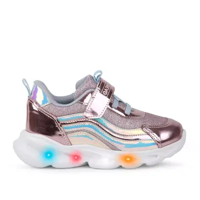 Buckhead Buck4430 Glossy Shiny Işikli Kız Çocuk Spor Ayakkabı - 2