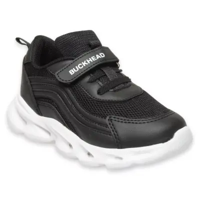Buckhead Buck4432 Glossy Max Işikli Günlük Siyah Çocuk Spor Ayakkabı 