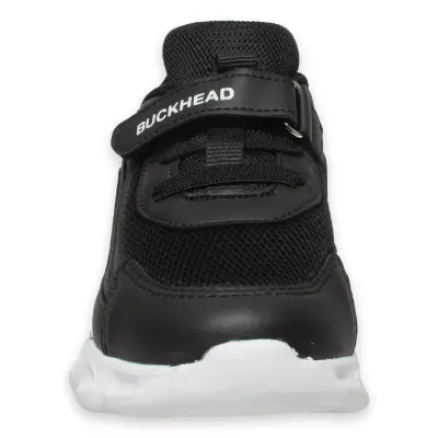 Buckhead Buck4432 Glossy Max Işikli Günlük Siyah Çocuk Spor Ayakkabı - 3