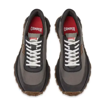 Camper K100864 Drift Trail Sneakers Gri Erkek Spor Ayakkabı - 3
