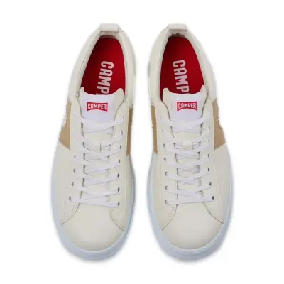 Camper K100893 Runner Four Sneaker Kırık Beyaz Erkek Spor Ayakkabı - 3