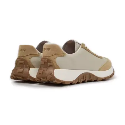 Camper K100928 Drift Trail Sneakers Bej Erkek Spor Ayakkabı - 4