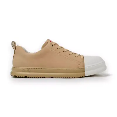 Camper K100978 Junction Runner Günlük Sneaker Bej Erkek Spor Ayakkabı - 2