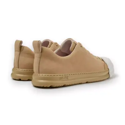 Camper K100978 Junction Runner Günlük Sneaker Bej Erkek Spor Ayakkabı - 4